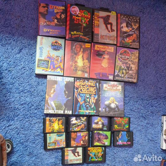 Картриджи sega,big box,из 90х