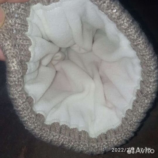 Шапка 2-5лет