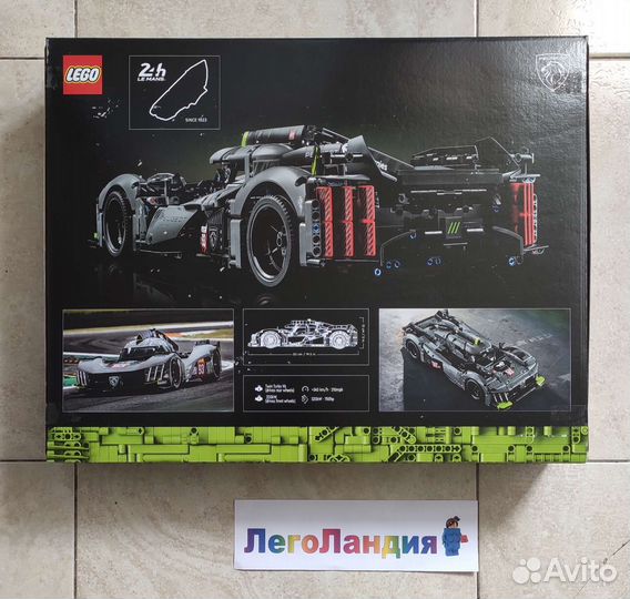 Lego Technic 42156 Гибридный гиперкар peugeot