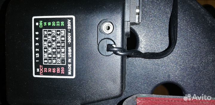 Фотоаппарат фэд 5С Индустар-61л/д. Вспышка Norma