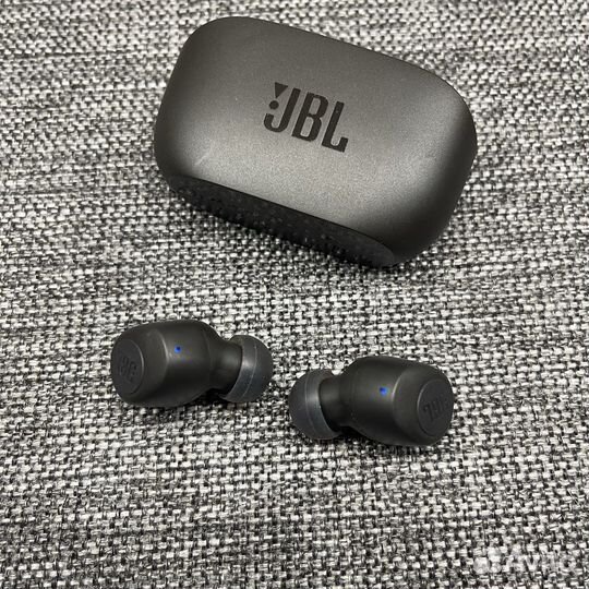 Беспроводные наушники JBL wave 100 TWS чёрные б/у