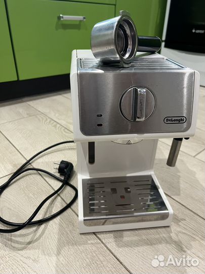 Кофеварка delonghi ecp 33 21 w белая