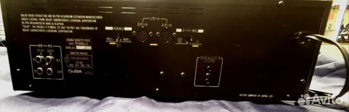 Двухкассетная дека victor TD –W603mk2