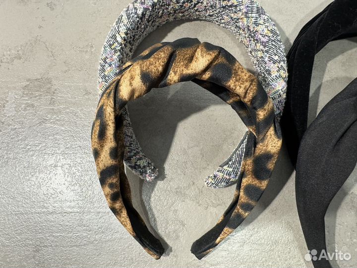 Ободки на голову для волос новые