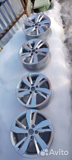 Литые диски r15 новые для vw и skoda
