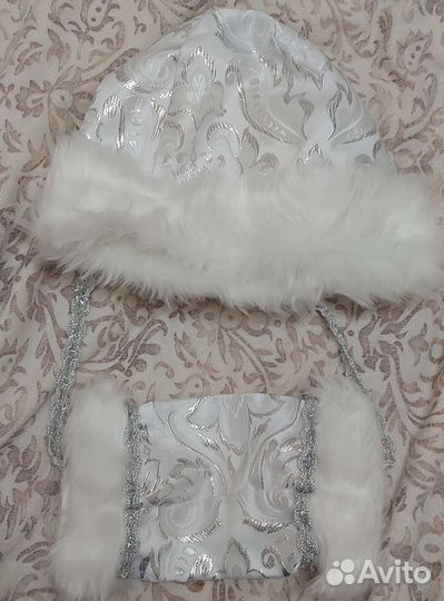 Новогодний костюм для девочки снегурочка