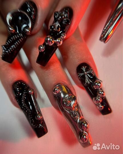 Наращивание ногтей/крейзи маникюр