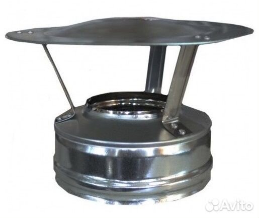 Оголовок для дымохода сэндвич (Ferrum)