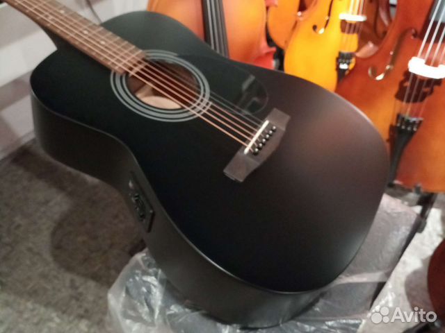Гитара Электроакустика Cort AF510 BKS Индонезия