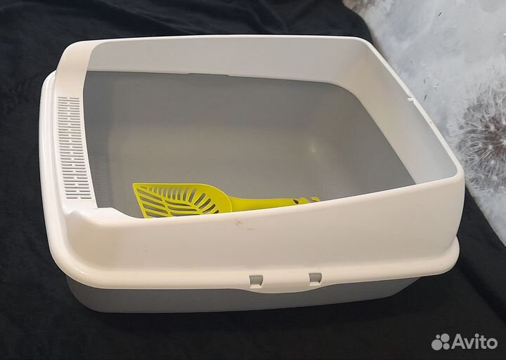 Лоток для кошек и миска