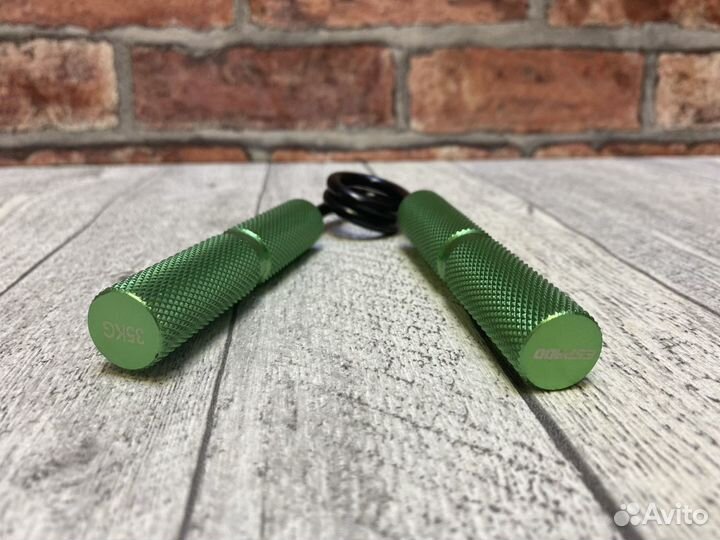 Эспандер кистевой пружинный espado, 35 кг зеленый