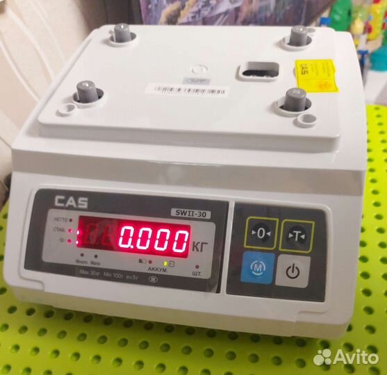 Весы порционные CAS SW-II-30