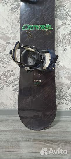 Сноуборд Lamar Impact 154cm+ крепления Nidecker