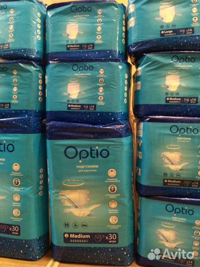 Трусы и памперсы для взрослых Optio