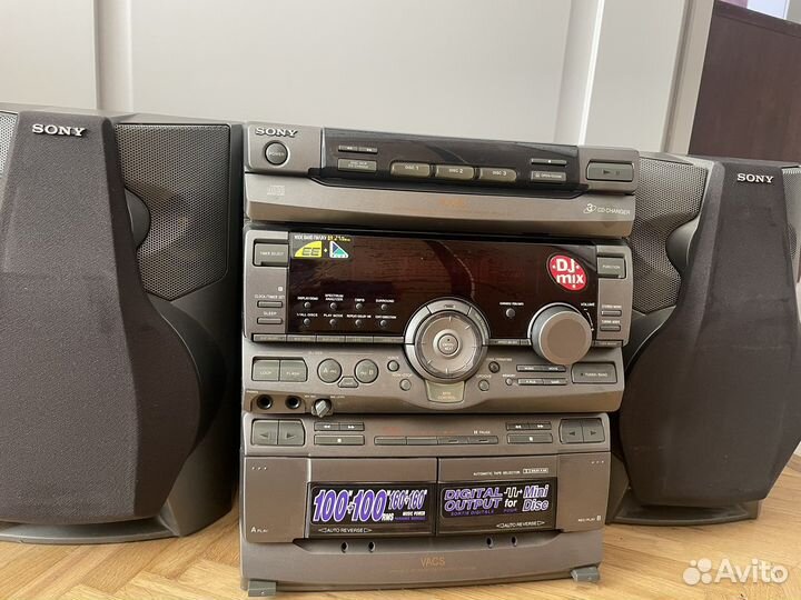 Музыкальный центр sony rx 90