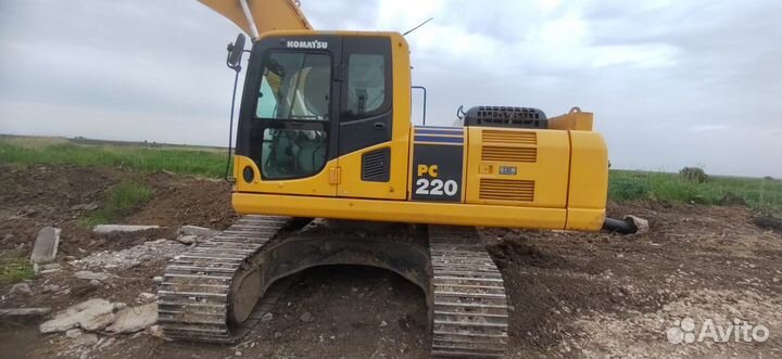 Услуги экскаватора (длинная, короткая) Komatsu