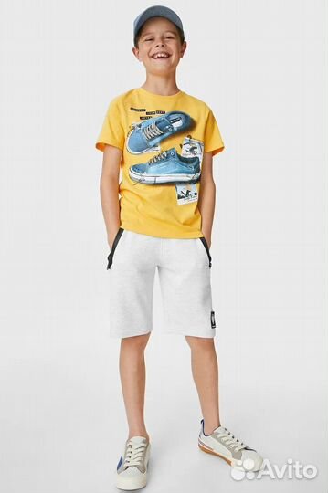 Летняя одежда H&M,C&A на мальчика р.134