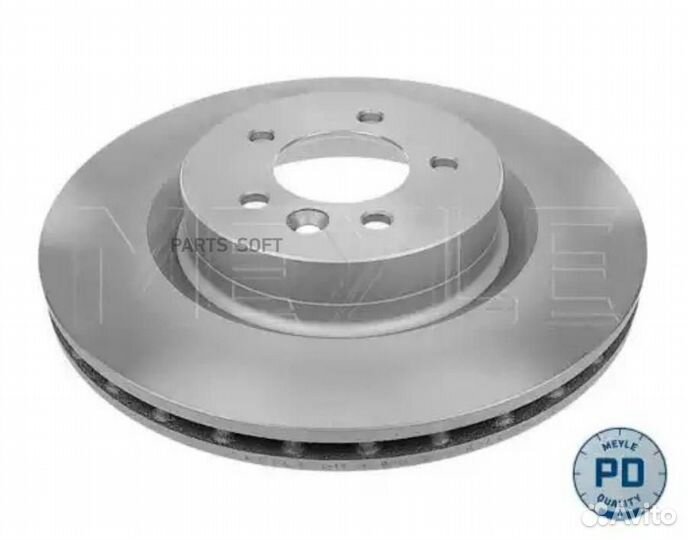 Meyle 53835210005PD Диск тормозной land rover disc