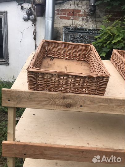 Корзина плетеная