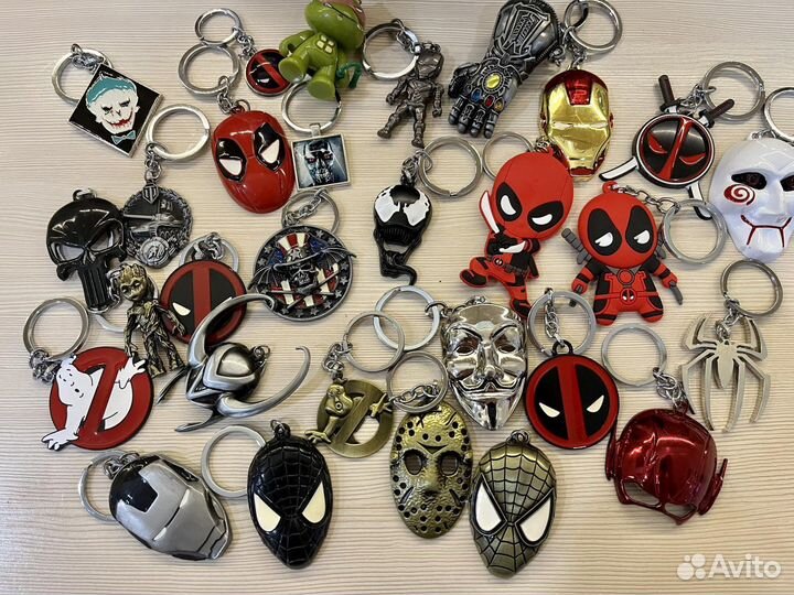 Брелки Большой Ассортимент