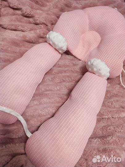 Подушка для новорождённых анатомическая