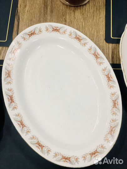 Фарфоровые блюда СССР