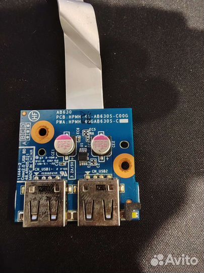 Доп плата с USB HP DV6-6000 hpmh-41-AB630S-C00G