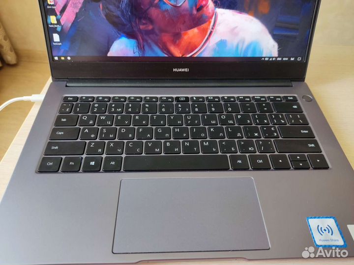 Ноутбук huawei matebook d 14