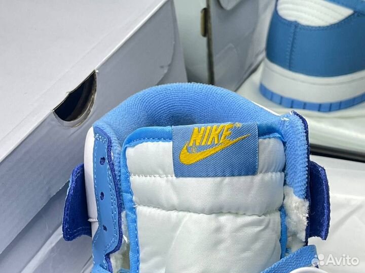Зимние Nike Air Jordan 1 (с мехом)