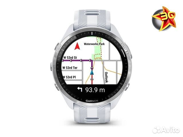 Часы Garmin Forerunner 965 White 010-02809-11