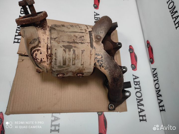 Коллектор выпускной Hyundai Solaris 1 Rio 3