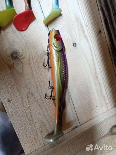 Strike Pro Pig Shad 23 26 Narval Biggy Boy 26cm