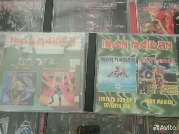 CD Korn, Tristania, Iron Maiden, и тд