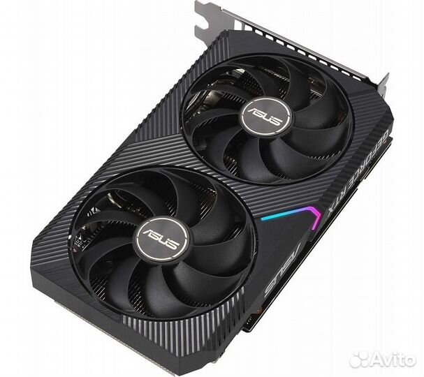 Видеокарта Asus GeForce RTX 3060Ti Mini OC 8Gb LHR