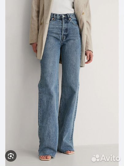 Джинсы клеш mango ariadna и martina в подарок