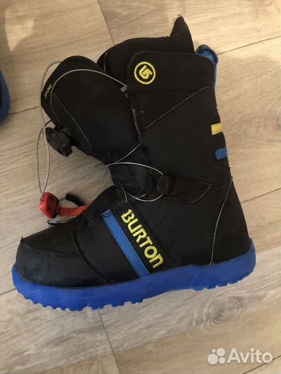 Сноубордические ботинки burton детские