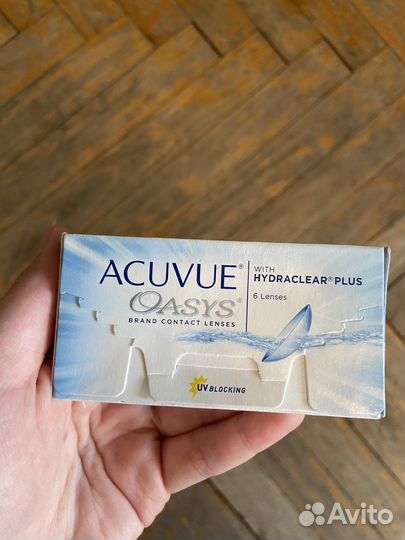 Линзы acuvue двухнедельные -0,5 4 шт