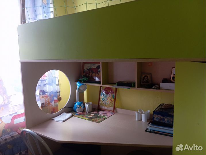 Детская кровать чердак