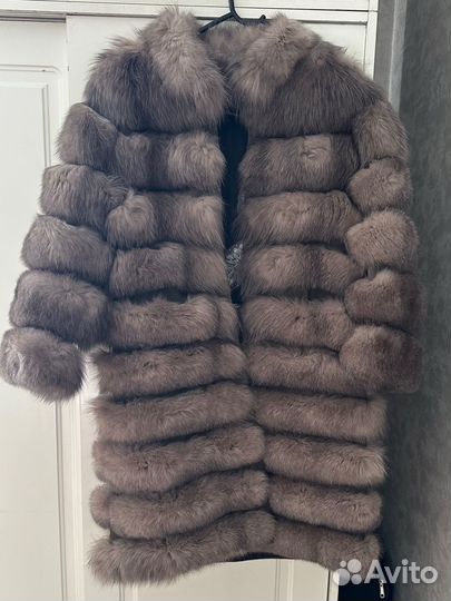 Шуба из песца