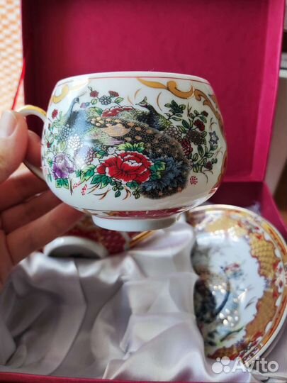 Чайная пара фарфор