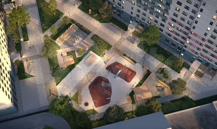 2-к. квартира, 50,5 м², 19/23 эт.