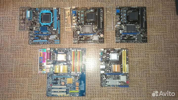 Материнские платы и связки разные
