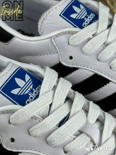 Adidas samba white black