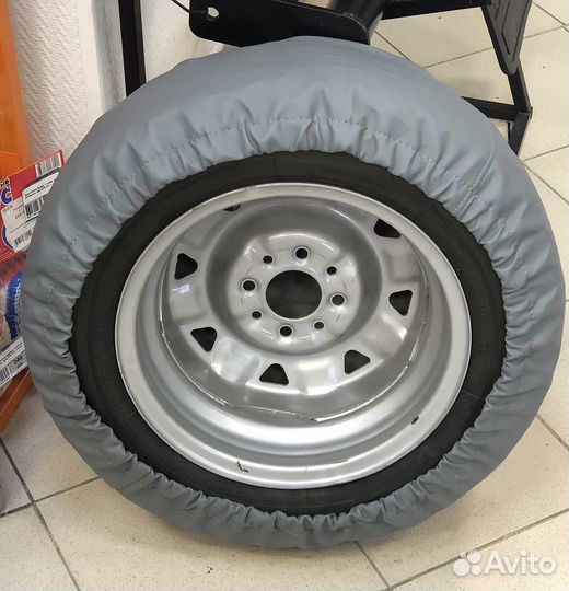 Чехол для запасного колеса прицепа (R13) темно