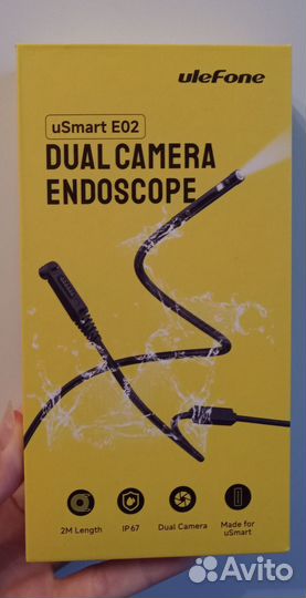 Цифровой эндоскоп ulefone E2 ip67