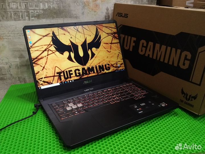 Игровой Барон Asus (17'3/GTX1650/16GB/SSD1TB/RyZ5)