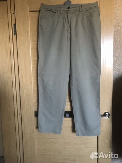 Брюки летние Германия р 52 (цвет оливки )