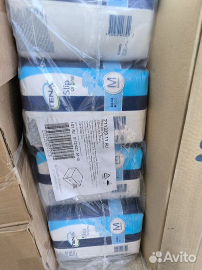 Памперсы для взрослых размер m по 30 штук