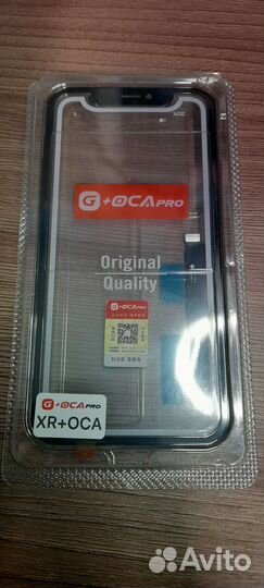 Оригинальный тачскрин iPhone XR+Oca