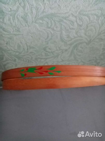 Пяльца деревянные